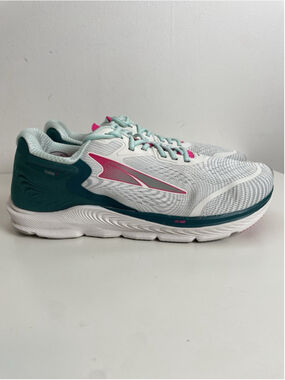 Altra Torin 5 Women's Size 10.5 Green Pink Road Running Shoes Foot Shape